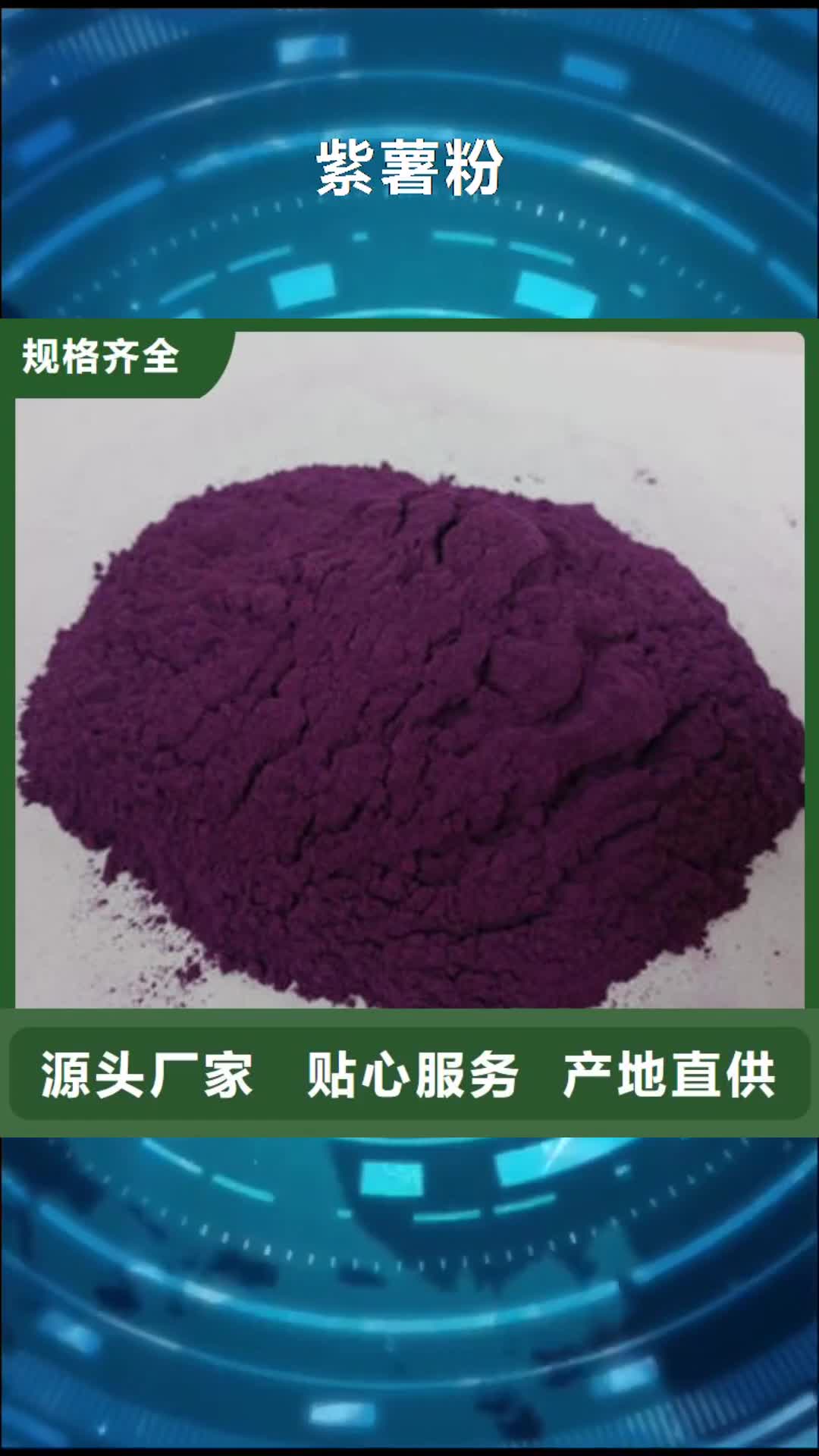 【湖北紫薯粉专心专注专业】
