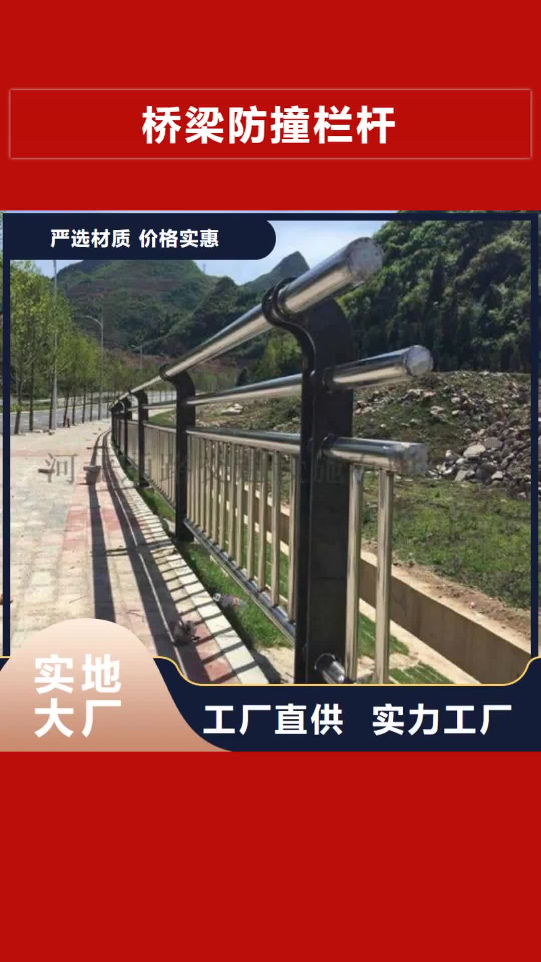 定西【桥梁防撞栏杆】河道防撞护栏厂家N年专注