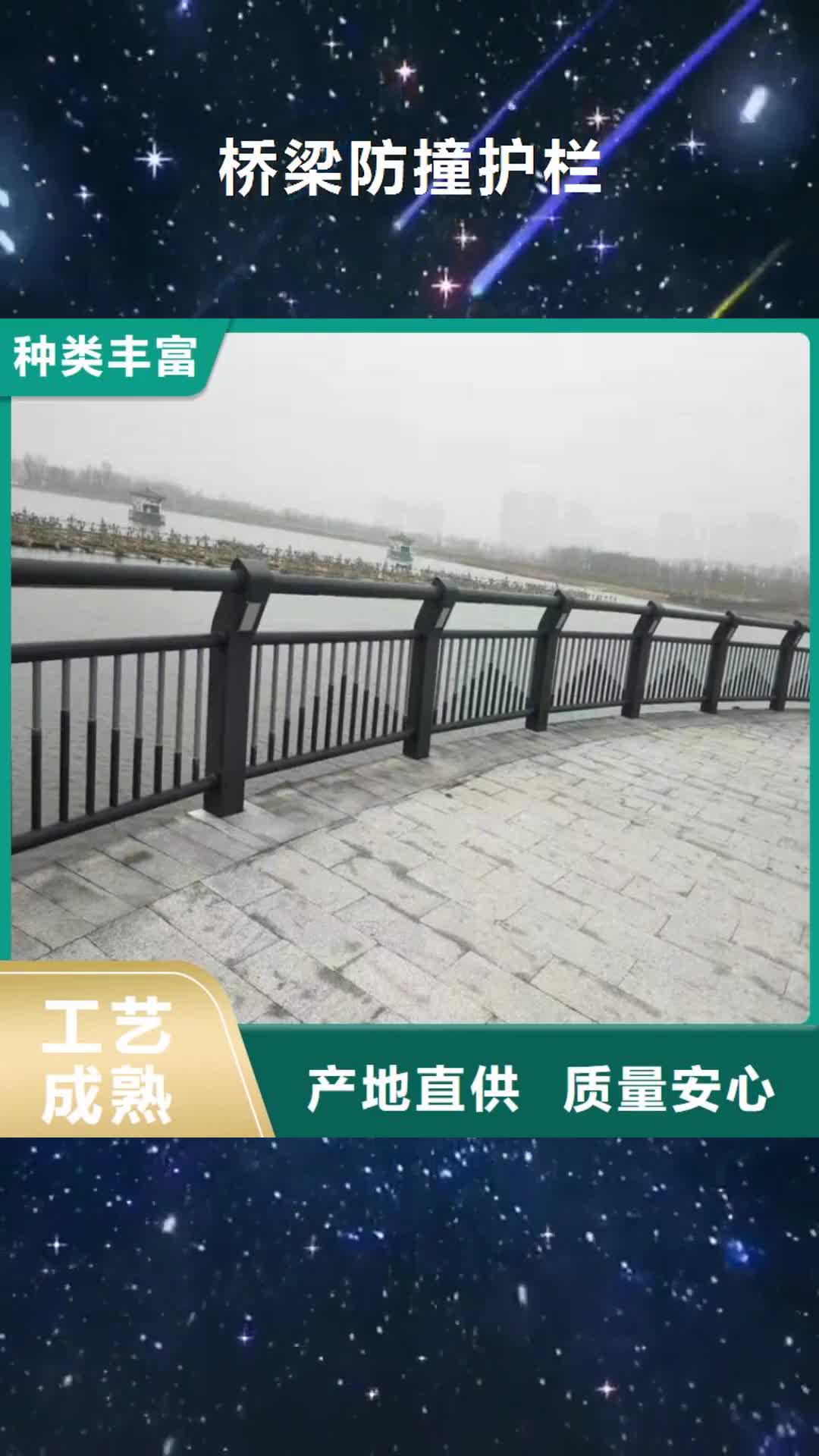 定西 桥梁防撞护栏_【防撞护栏】产品实拍