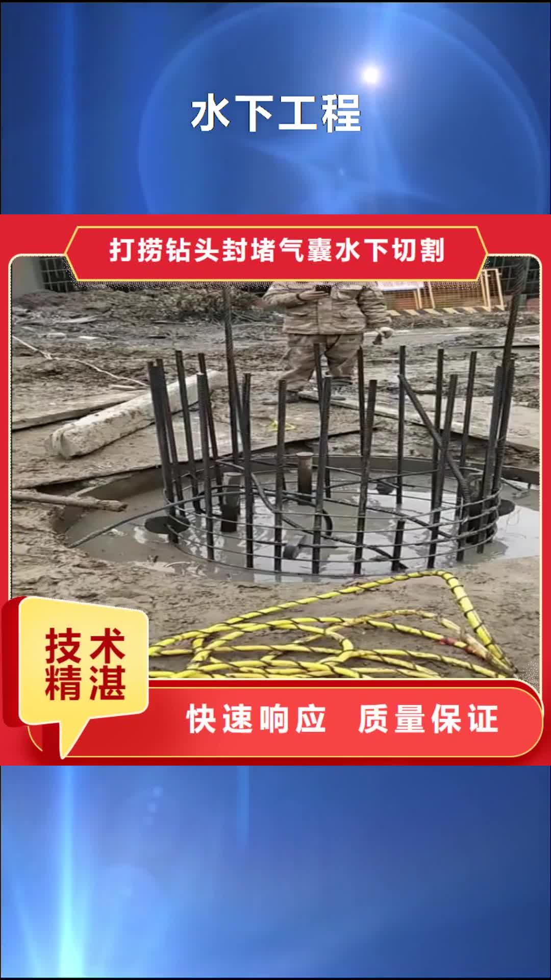 湛江【水下工程】水下管道拆墙正规团队