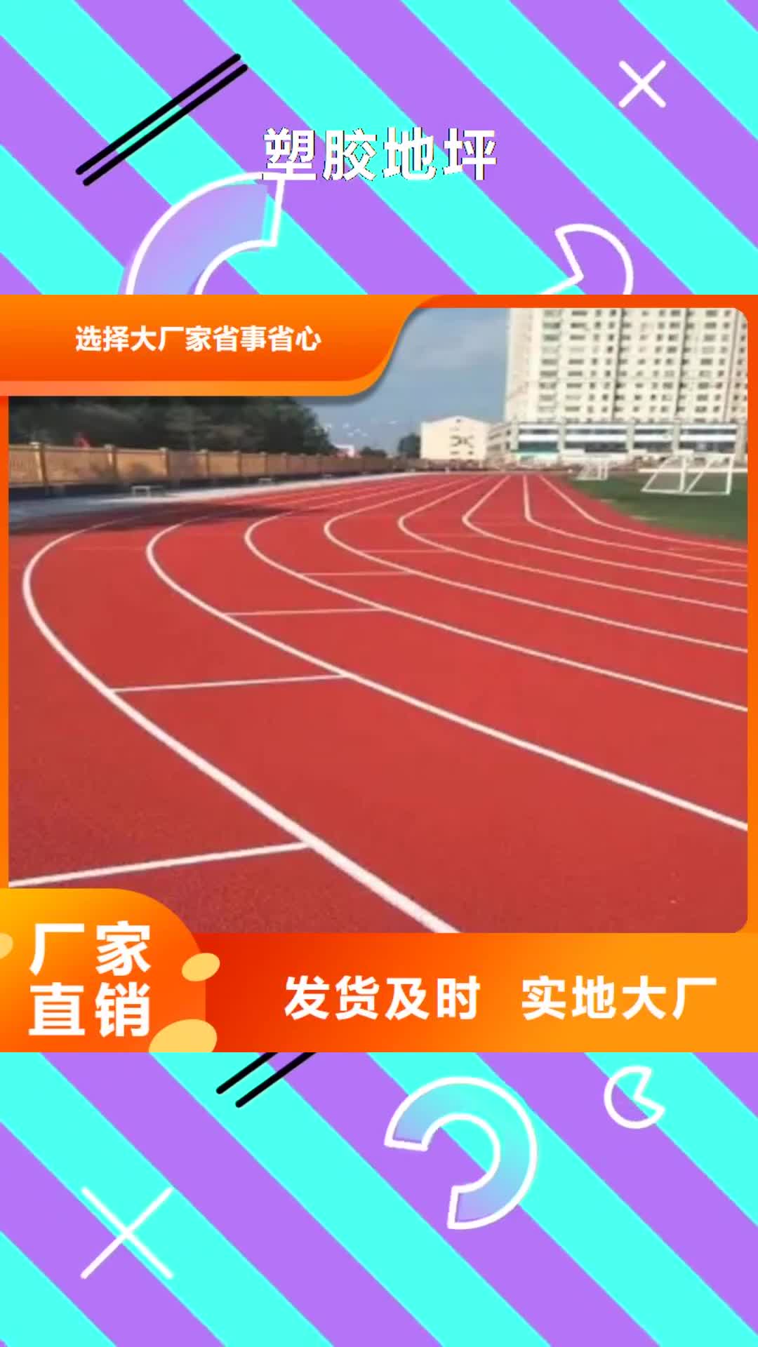 珠海 塑胶地坪【塑胶跑道】厂家直销安全放心