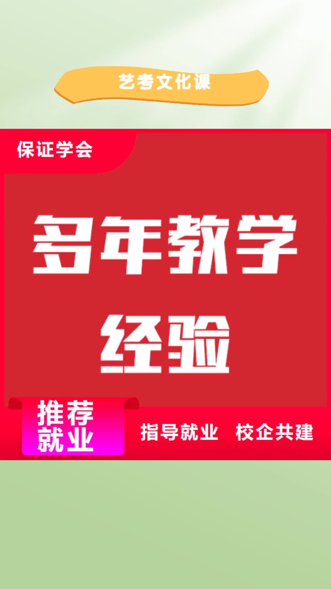 【乐山 艺考文化课正规学校】