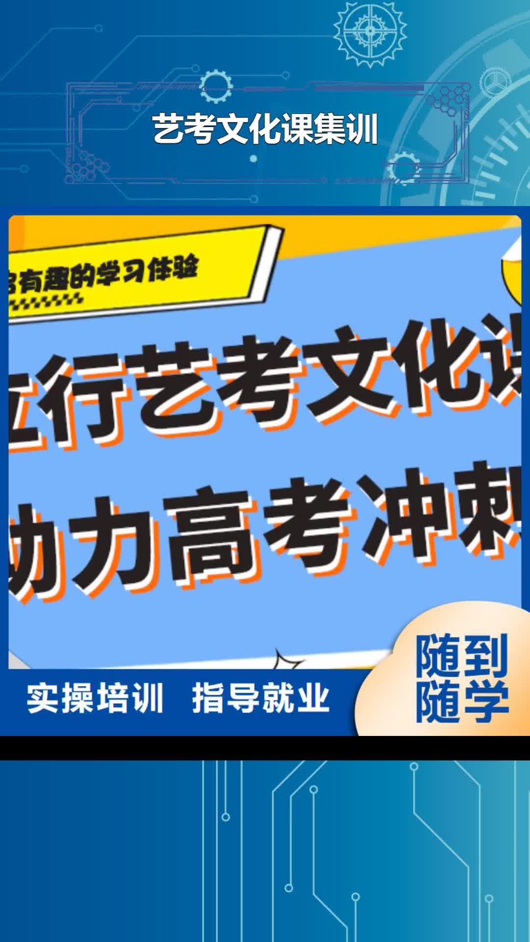 石家庄 艺考文化课集训随到随学