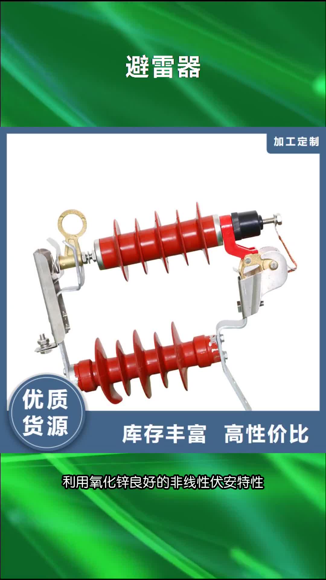 日照避雷器限流熔断器品质无所畏惧