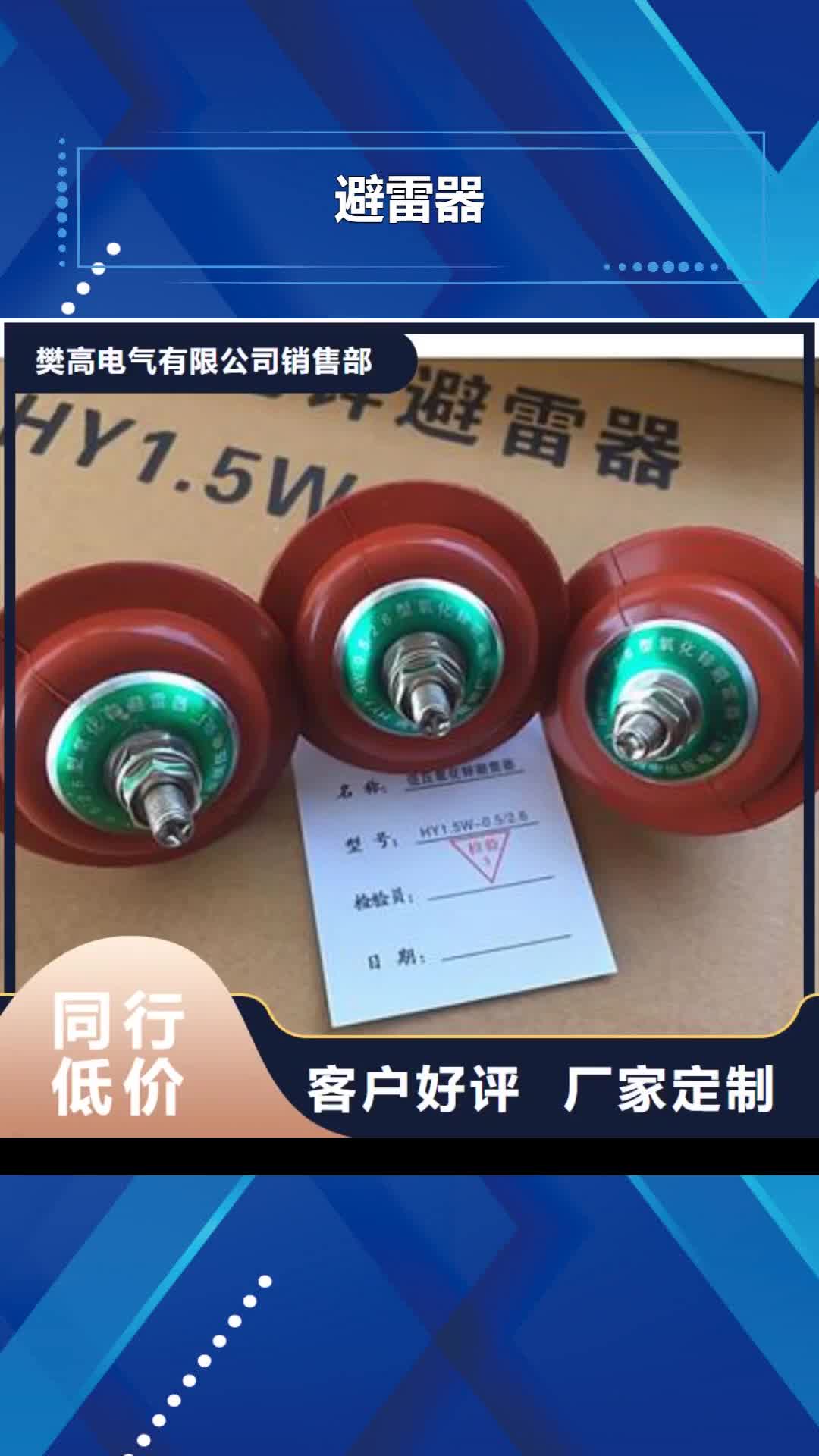 保山避雷器电缆附件厂家十分靠谱